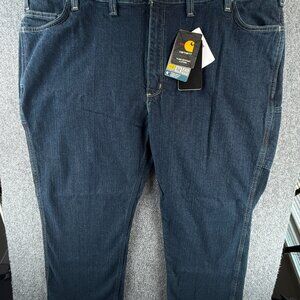 Carhartt Men's Straight Jeans - Dark Blue